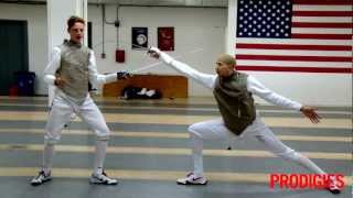 How To Fence The Basics of Fencing Taught by Olympians [upl. by Yahs994]