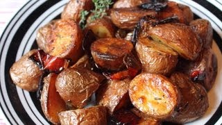 Roasted Red Potatoes  Simple Yet Awesome Roasted Potato Side Dish [upl. by Mikol501]