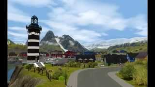 Saaqartoq Sims 3 World  Inspired by Greenland  Updated Version [upl. by Kendal]