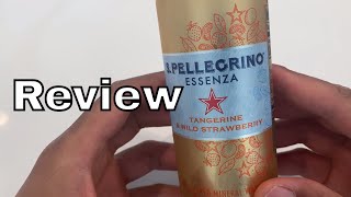 S Pellegrino Essenza Sparkling Mineral Water REVIEW [upl. by Switzer]