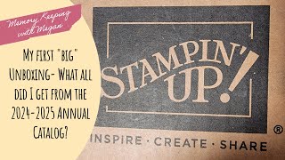 What I had to have Stampin Up Unboxing and Catalog Review 2425 June 4 2024 [upl. by Cahn]