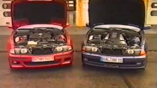 BMW M5 E39 vs Alpina B10 V8 46L german [upl. by Attenreb]