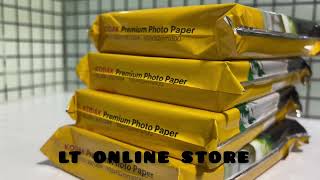 Kodak 260GSM 4R Photo Paper High Glossy Kodak 200GSM 4X6 Inkjet Paper 100 Sheets… [upl. by Nava]