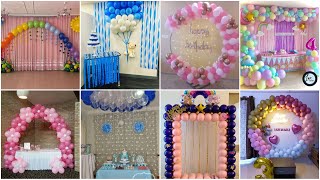 Balloon decoration ideas for birthday  Balloon decoration [upl. by Aleb780]