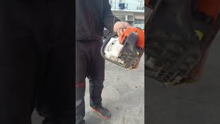 How to start a Stihl stihlchainsaw stihl stihlms180 chainsawman troubleshooting powertools [upl. by Norted257]