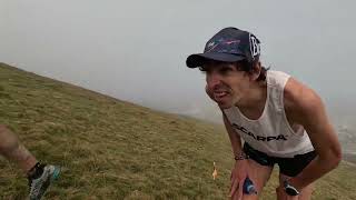 Manuel Merillas y Antonio Martinez subiendo a la cima de Gorbeia 2023 km 12 [upl. by Kyl]