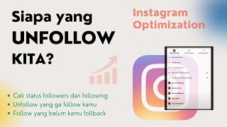 Cara Mengetahui Siapa yang Unfollow Instagram Kita via Apk [upl. by Aramoj330]