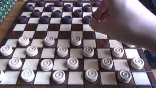 Lets Play International Draughts Part 1 [upl. by Ahsener]