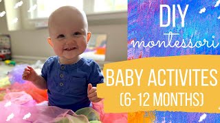 DIY Baby Activities 612 months  Montessori Monday [upl. by Wu983]