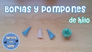 Borlas y Pompones De Hilo  Tassel amp PomPom Maker [upl. by Aicenet292]