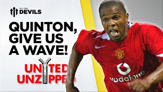 Quinton Give Us A Wave  United Unzipped  Manchester United News [upl. by Vala]