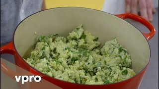 Recept Basisrecept voor raapstelenstamppot uit Koken met Van Boven [upl. by Fedora]