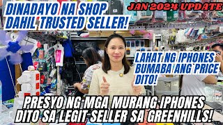 NEW YEAR PRICE DROP AT LEGIT NA BILIHAN NG IPHONES SA GREENHILLS IPHONE XR 11 12 13 14 15 [upl. by Anneres]