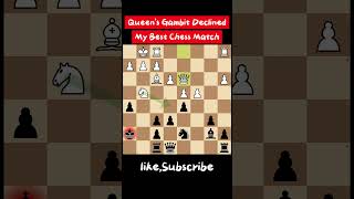 Queens Gambit DeclinedMy Best Chess Games chess queengambit [upl. by Menedez]