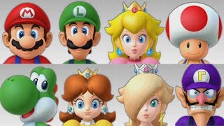 Mario Party 10  All Characters [upl. by Eseerahs]