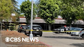 California high school student fatally stabbed by trespasser district officials say [upl. by Annecorinne505]