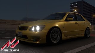 Assetto Corsa Street Racing  2Jz Swapped IS300 Shuto Expressway [upl. by Chesna302]