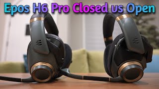 Epos H6 Pro Open Review vs Closed back  Which one is better [upl. by Ytsihc]