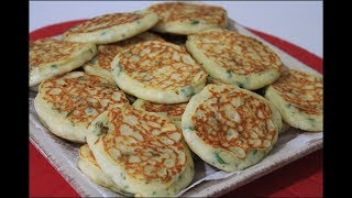 Kahvaltılık Nefis Tavada Mini Börek Tarifi ✿ Pratik Kaşık Dökmesi Tarifi [upl. by Ynohtnad213]