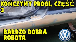 Jak samodzielnie wymienić próg w VW Golf IVBoraOctaviaPassat B5 Część 3 [upl. by Gazo670]