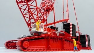 Conrad Liebherr LR 1750 Crawler Crane Wagenborg Part 2 of 2 by Cranes Etc TV [upl. by Cruickshank]