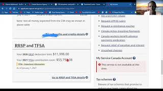 How to Check RRSP Contribution Room on CRA Website [upl. by Annocahs]