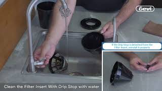 How to Deeply Clean Your Gevi Grind and Brew Coffee Maker Machine GECMA025AU PreUpgrade [upl. by Sanger]