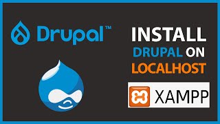 How to Install Drupal on Windows 1011 Localhost with XAMPP drupal [upl. by Alfeus]