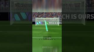 FC Lorient penalty kick A Tosin Goal in pes mobile efootball efootgamer penaltykick pes short [upl. by Ahsinnek]