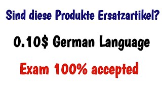 Sind diese Produkte Ersatzartikel Toloka Exam  Exam 100 accepted 44kedits tolokaanswer [upl. by Haliehs525]