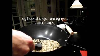 Rist din egen kaffe på komfur [upl. by Griffy]