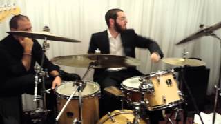 Chesky Schwartz Drumming at Wedding in Ateres Chai [upl. by Hesler]