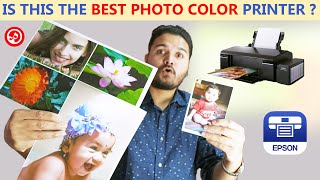 Photo Color Printer Review  Epson L805 Ink Tank Easy Colour Photo Printer With WIFI SANEETS Gear [upl. by Aman601]