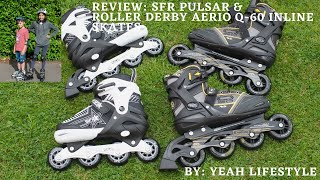 Review SFR Pulsar Roller Derby Inline Skates [upl. by Gray]