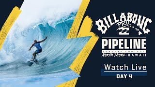 WATCH LIVE Billabong Pro Pipeline  Day 4 [upl. by Elinore]