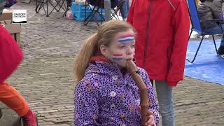 Koningsdag Reveille en Aubade Oude Dorp 2024 [upl. by Eilah]