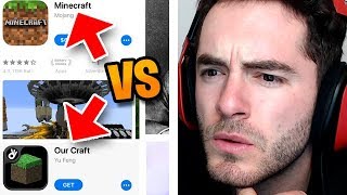 MINECRAFT VS OURCRAFT Crappy Off Brands 4 [upl. by Sup]