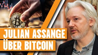 Julian Assange BITCOIN wird die Welt verändern FreeAssangeNOW [upl. by Avigdor]