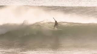 Bali big waves surfing Evening swell [upl. by Combe]