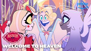 Welcome to Heaven Full Song  Hazbin Hotel  Prime Video [upl. by Sansen]