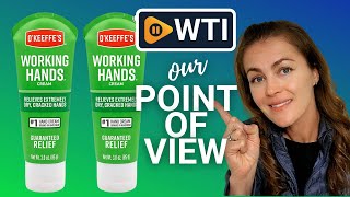 OKeeffes Working Hands Hand Cream  Our Point Of View [upl. by Nairod449]