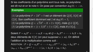 PARTIE 2  les polynômes smpc smai [upl. by Eus459]