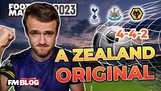 Zealands 442  Tactics Talk  FM23 [upl. by Atirabrab]