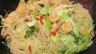 howtomake pancit bihon pansit sotanghon [upl. by Llerraf]