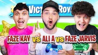 quotMost Wins Gets 50000quot FaZe Jarvis Vs AliA Vs FaZe Kay [upl. by Ross]