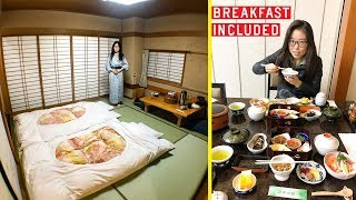 Traditional Japanese RYOKAN TOUR [upl. by Shawna]