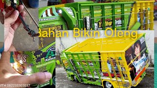 pasang pir untuk miniatur truk oleng bahan murah [upl. by Pedroza]