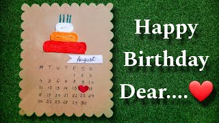 DIY Happy birthday card  Handmade birthday card idea  Creating DIY Gift Card  Birthday Gift DIY [upl. by Ineslta]