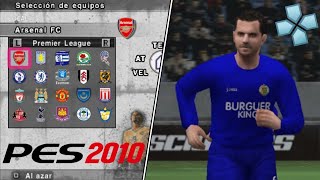 PES 2010 FULL LICENSEDLICENCIADO OPTION FILESAVEDATA PSPPPSSPP [upl. by Nitram605]