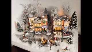 2014 Christmas Village Scene WinterPep [upl. by Ramburt]